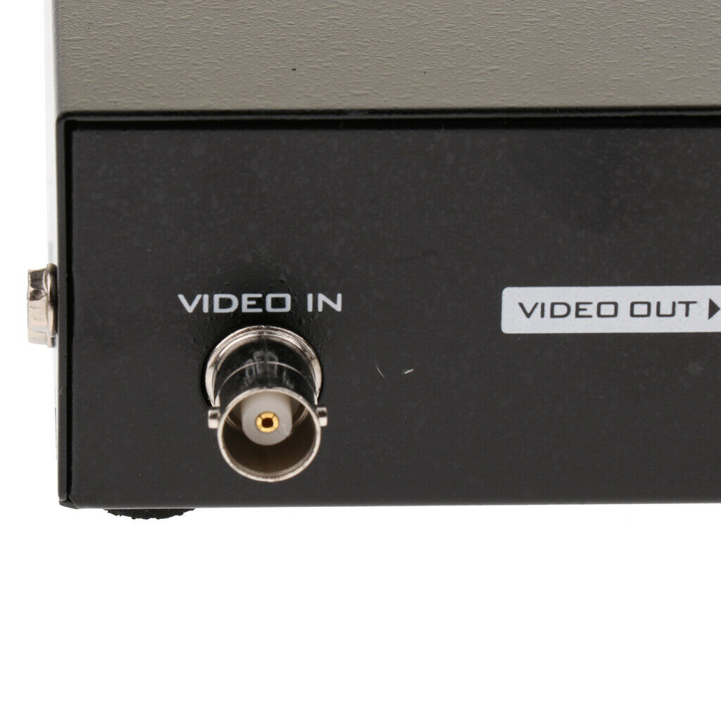4-Port BNC Composite Video Splitter Distribution For  DVR 1x4