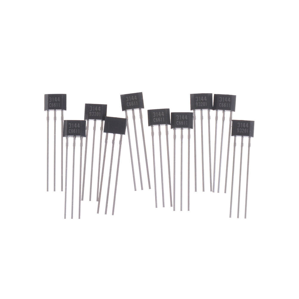 10pcs AH3144E OH3144 3144 Hall Effect Sensor Magnetic Detector Fin.l8