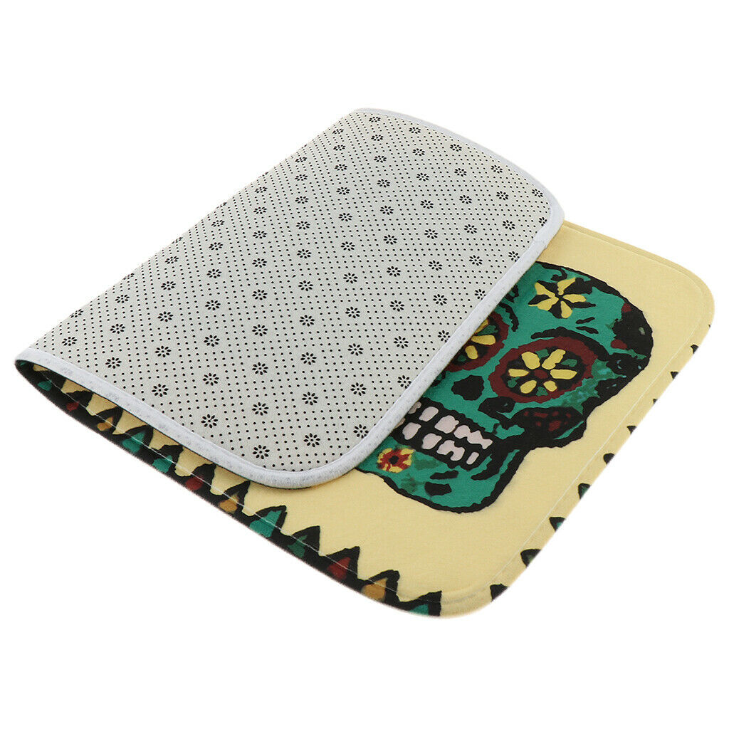 Polyester Fibre Non-slip Carpet Door Mat Floor Rug Mat for Kitchen Home, 60 x 40