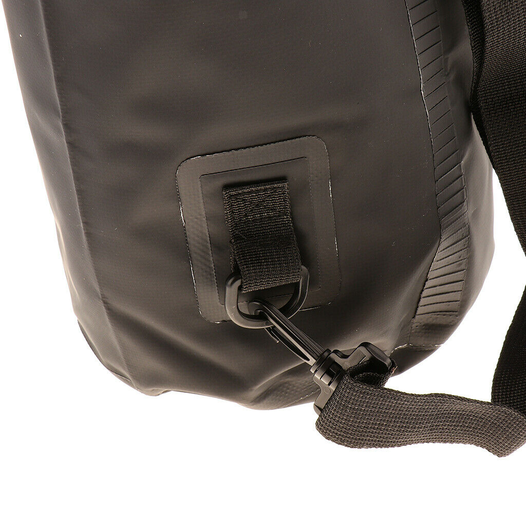 Waterproof Dry Bag Backpack Beach Bucket Rafting Kayaking Dry Sack Black