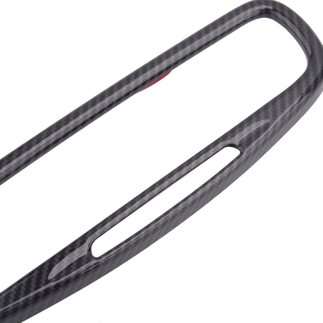 Carbon Fiber Black Rearview Mirror Frame fit for Jeep Grand Cherokee 2017-2020