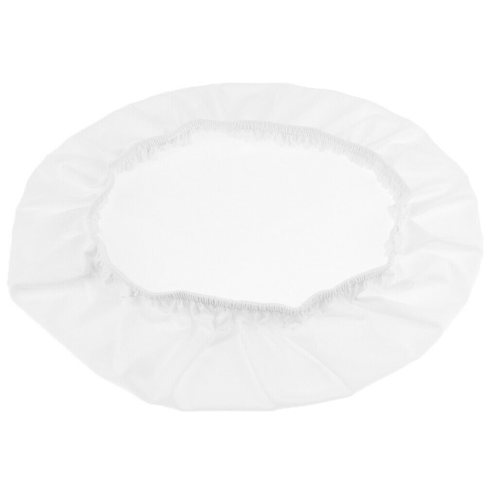 6Pcs White Anti-Dust Chair Seat Cover Wedding Dining Room Chair Protectors Give