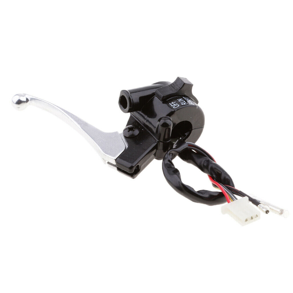Twist Throttle Housing Switch with Right ＆ Left Brake Lever for Yamaha PW50