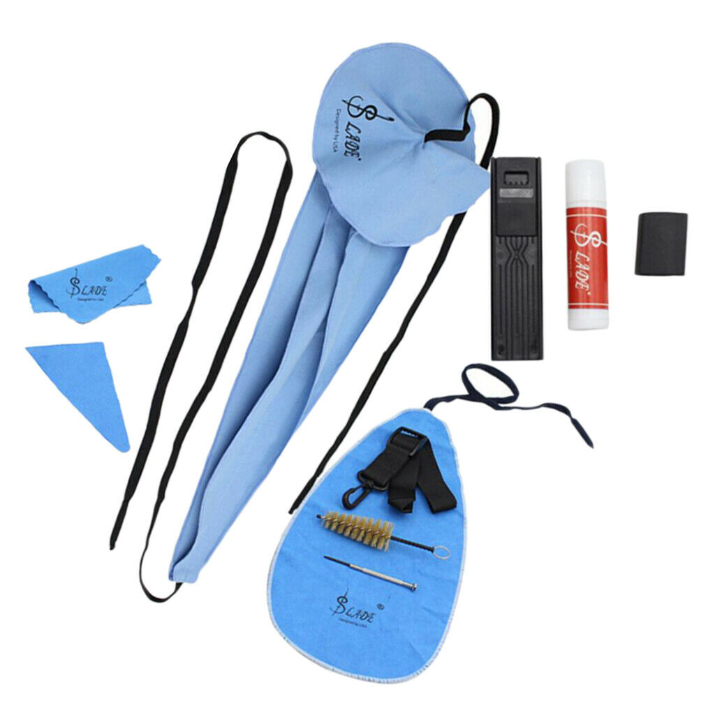 Saxophone Cleaning Care Kit Sax Brass Neck Receiver Screw for Saxophone Lovers