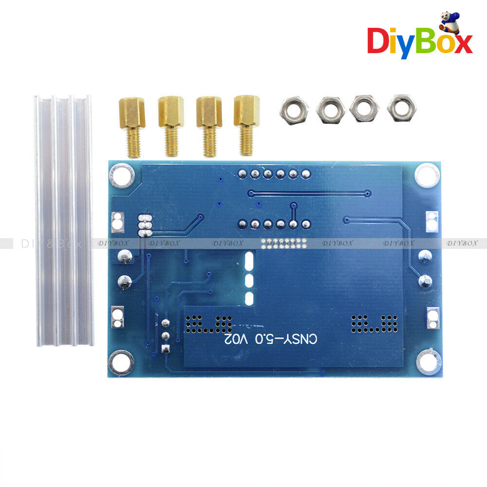 DC 3-35V To 3.5-35V LED Voltmeter Step up Boost Module LTC1871 With Heat Sink