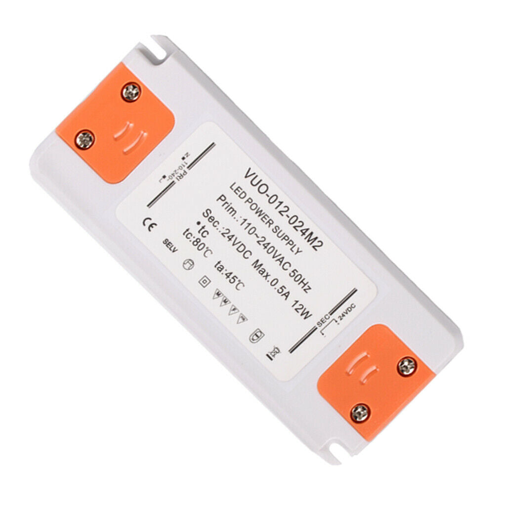 12W 0.5A 24V Constant-Voltage High PF Ultra-thin Power Supply, Size: