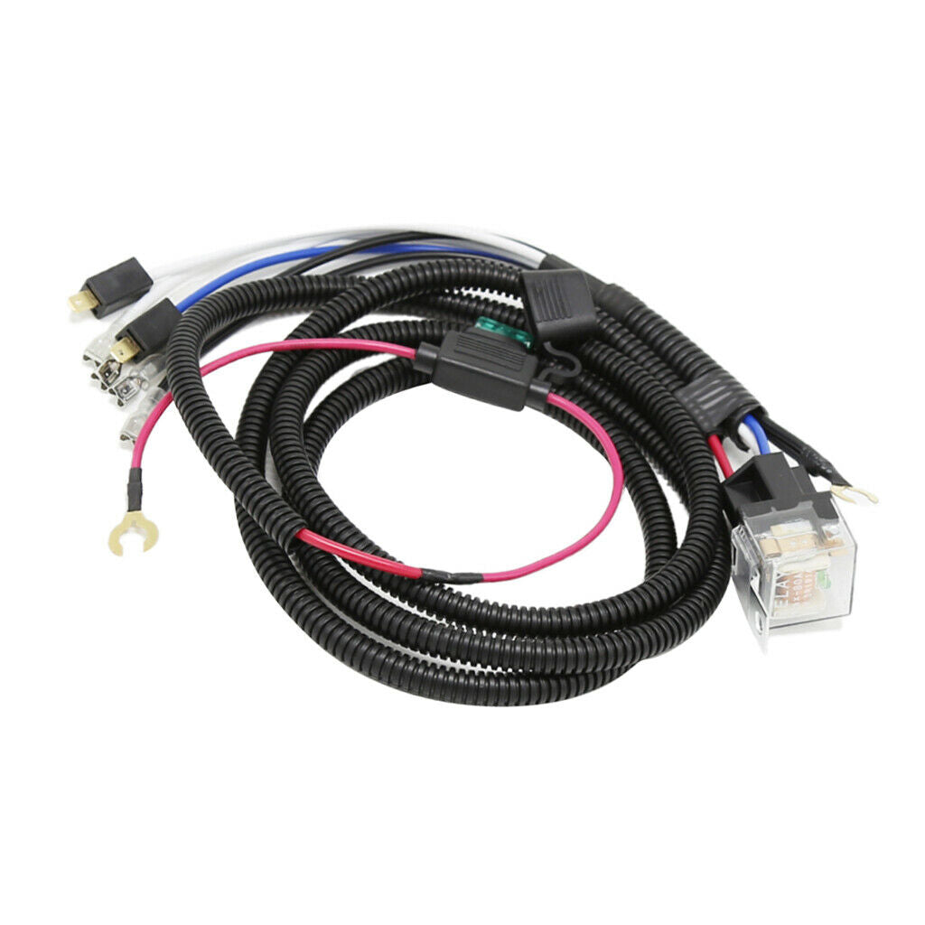 12V 80A Car Truck Dual Tone Electric Horn Wiring Harness Relay