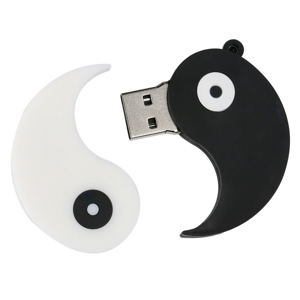 256 GB Cartoon Cute Bagua USB 2.0 Flash Drive Memory Stick Lovely Gift Pen