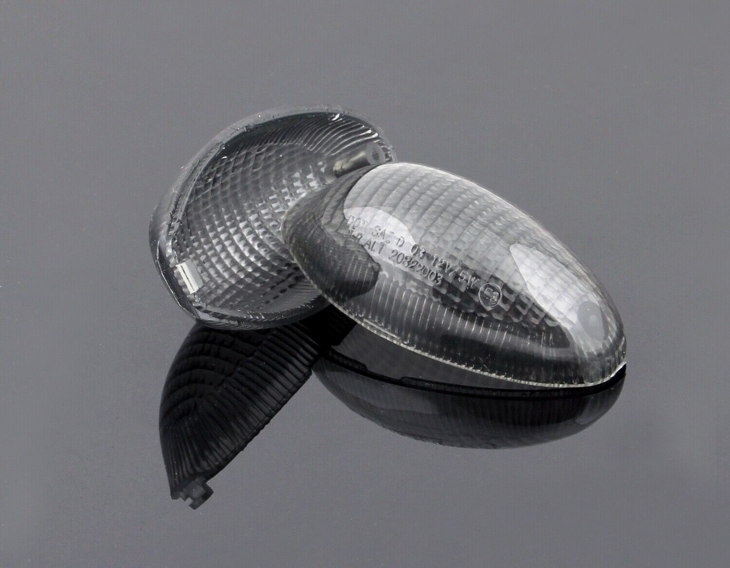 Front Turn Signals Lens For Ducati Monster 2001-2005 Smoke P
