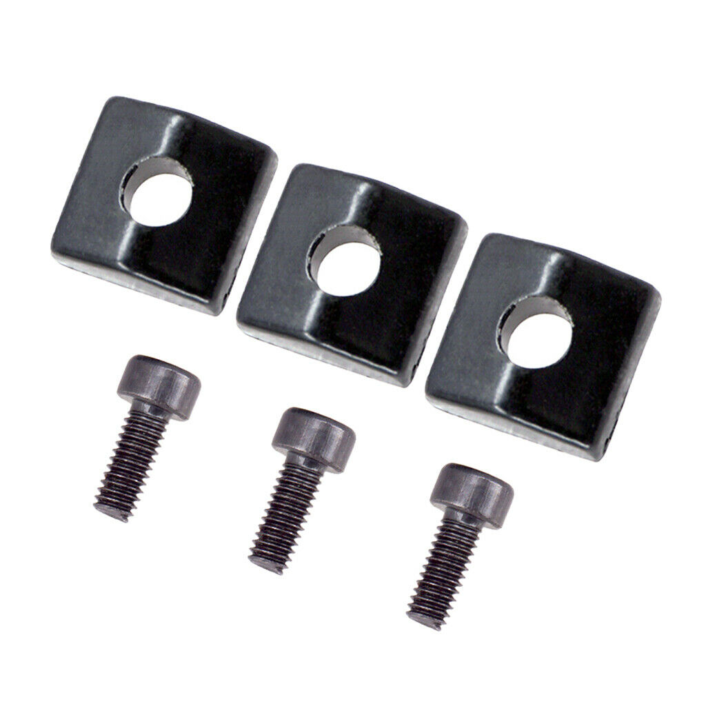 6pcs Electric Guitar Locking Nut Clamp&Screws for Tremolo Bridge Parts