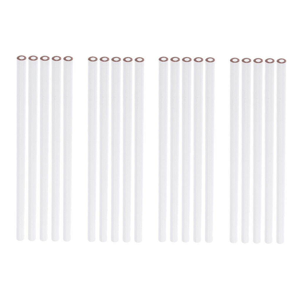 20pc White HB  Pencil Marker for Wood Paper Glass Fabric Marking Drawing