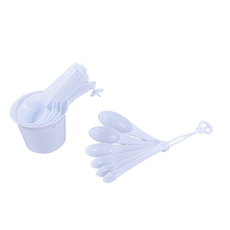 11PCS Measuring Cups And Measuring Spoon Scoop Handle Kitchen Measuring T.l8