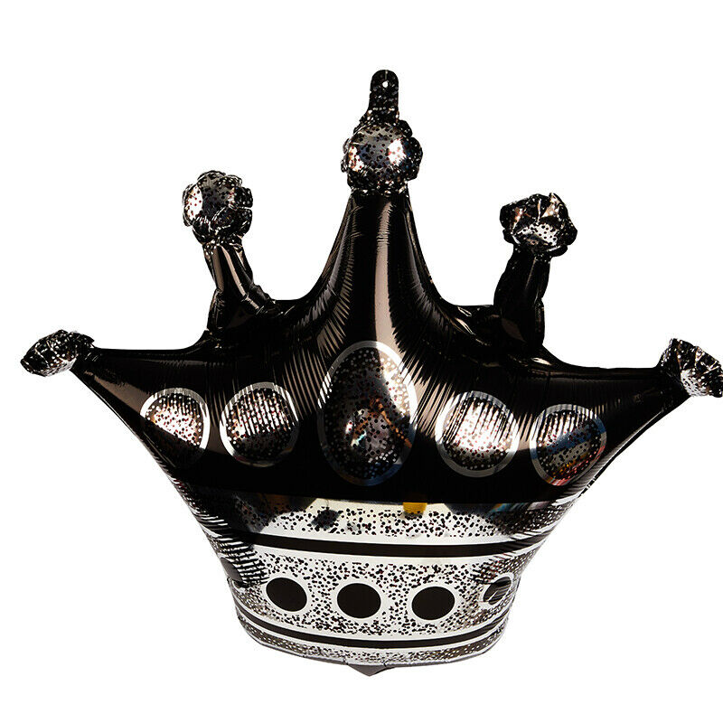 Black Queen Crown Balloon Wedding Birthday Party Decoration Baby Shower DecoFCA