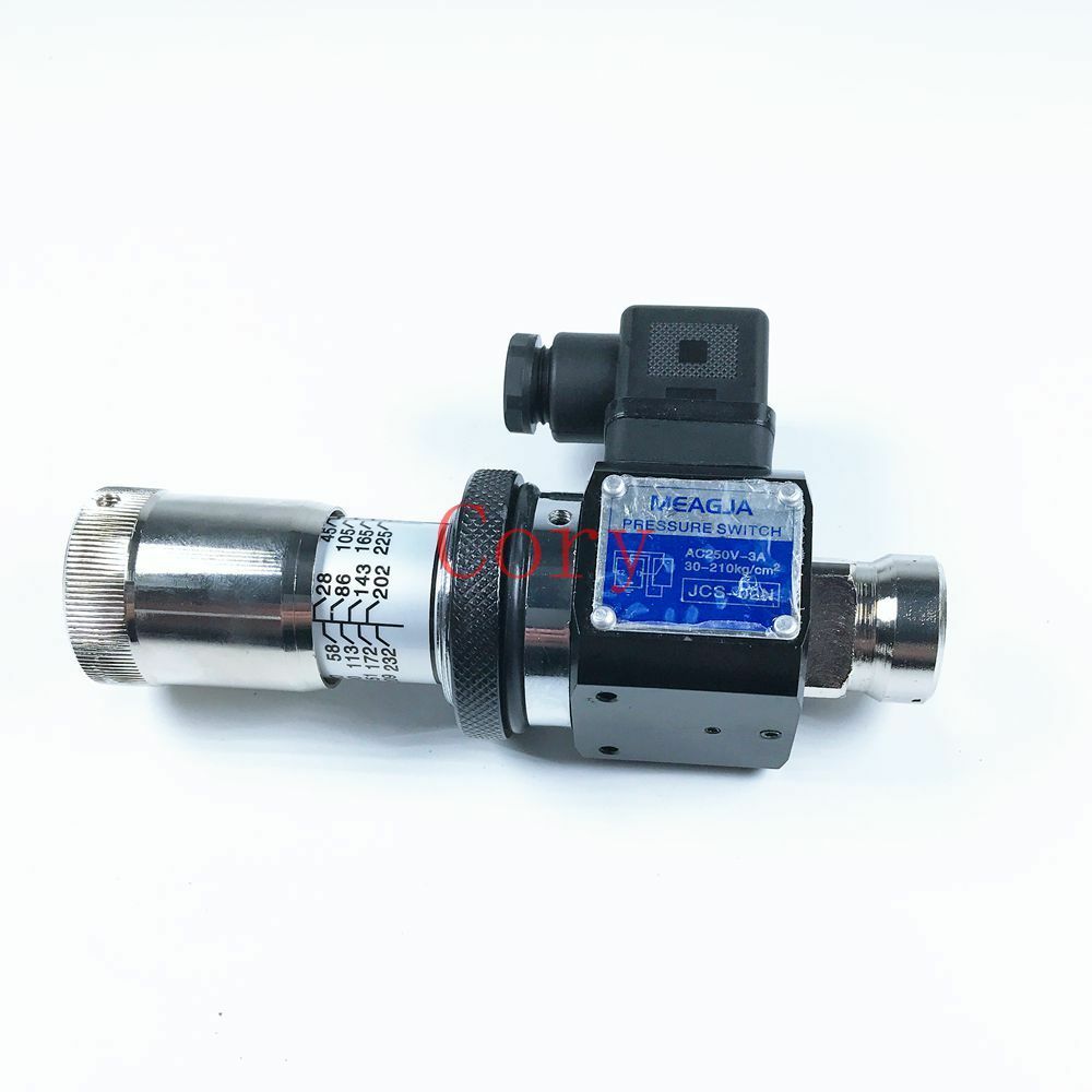 1PCS Hydraulic Pressure Switch AC250V-5A SER JCS-02N Pressure Relay 30-210 kg/cm