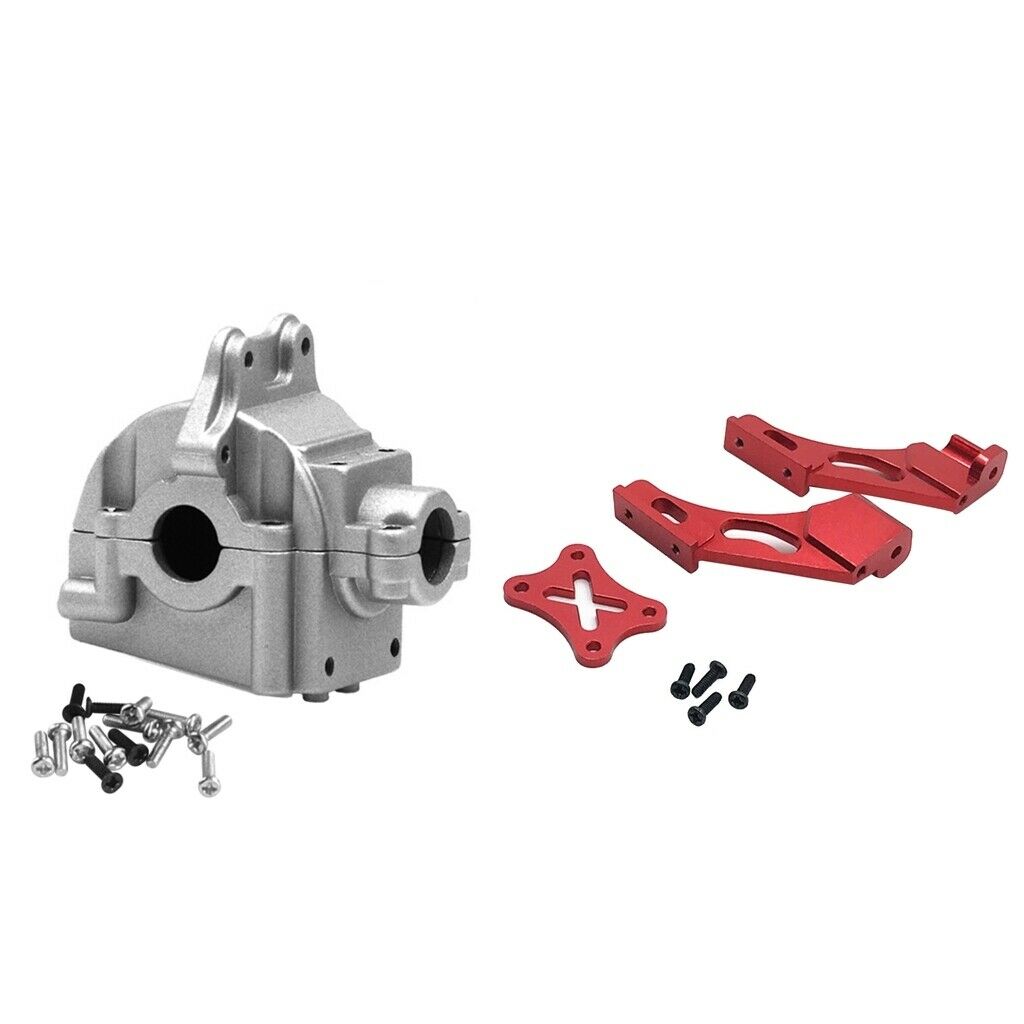 Metal  Housing w/ Tail Fixed Parts Set for WLtoys 144001 1:14 RC Car