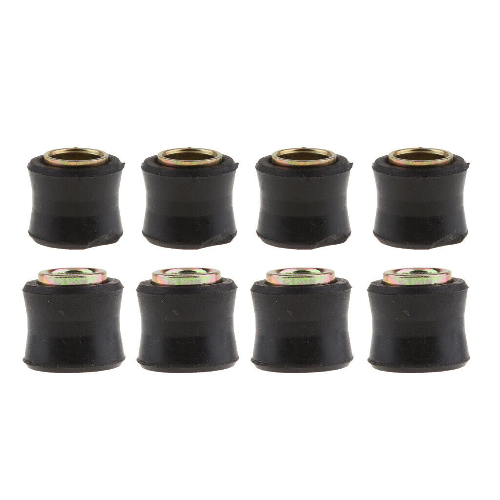 8x Motorbike Shock Absorber Rear Bush 12mm+10mm for Motorbike Replacement