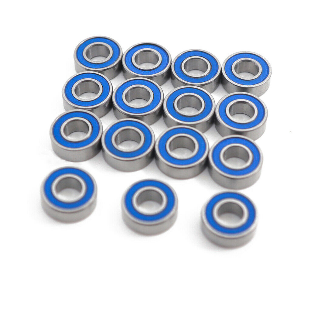 RC Ball Bearing Rubber Sealed for 1/10 2WD Products Short Truck Car Vehicles