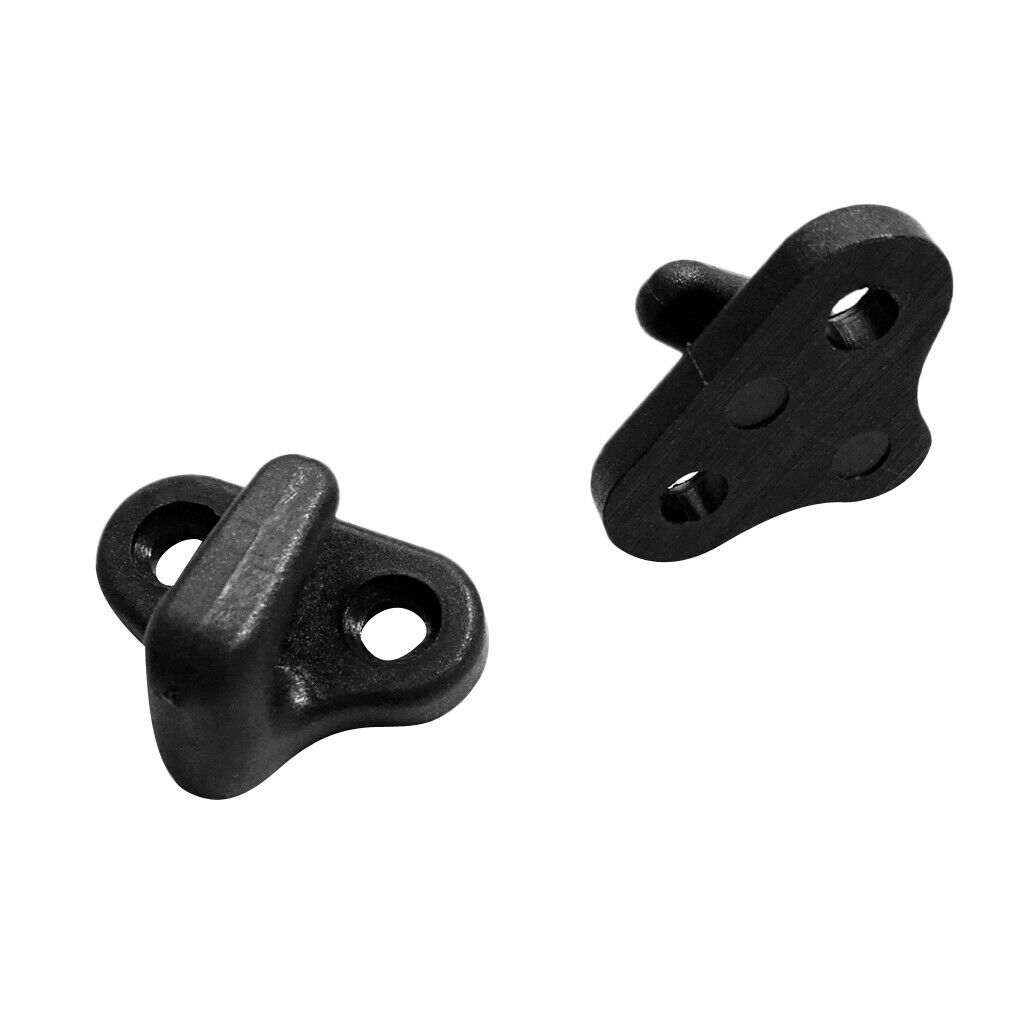 4x Durable Nylon Canoe Kayak Lashing Hooks Bungee Kit Replacement w/ Screws