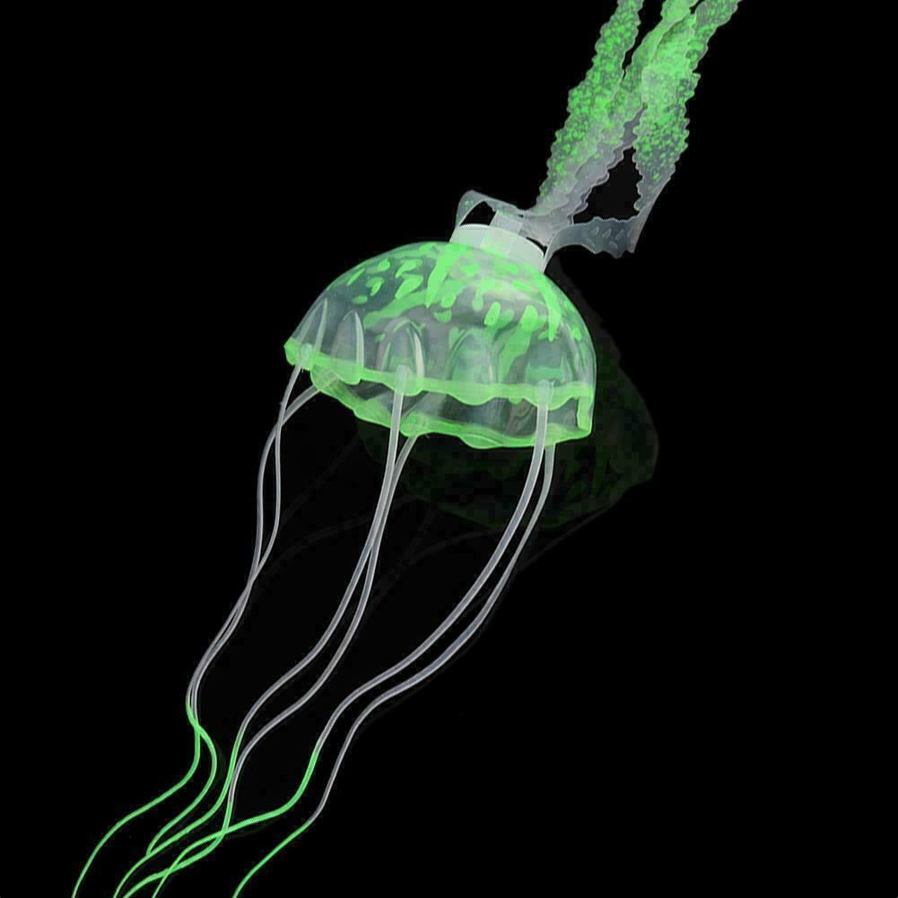 Bright Jellyfish Aquarium Fish Tank Decoration Animal Accessories