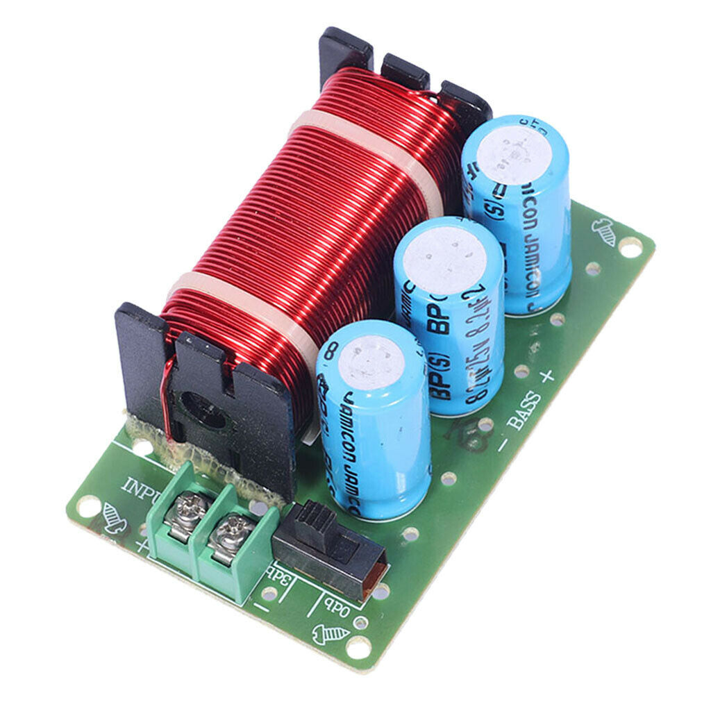 2Pcs WEAH-85 Bass Frequency Divider Speaker Audio Crossover Filters Board DIY
