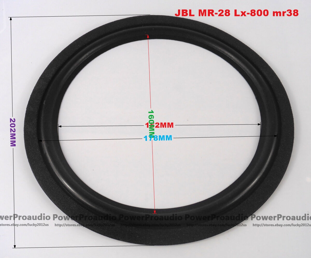 8 inch Speaker surrounds repair foam for JBL MR-28 MR38 LX-800 D202/178/160/152