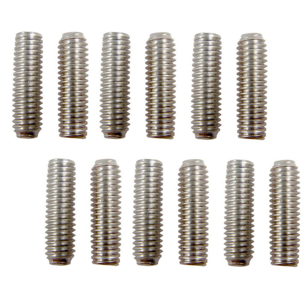12 Pcs Electric Guitar String Lock Hexagon Screws for Tremolo Bridge System