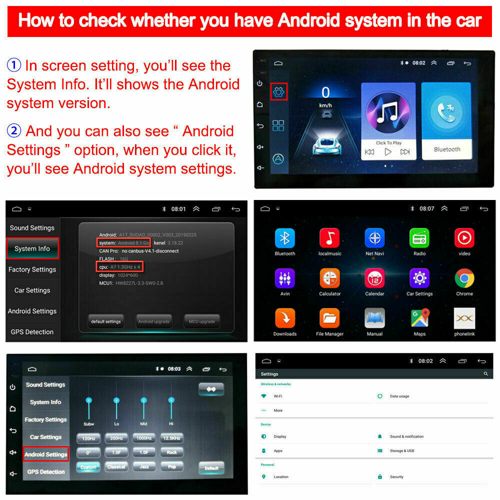 Wireless Carlinkit USB CarPlay Dongle Adapter For Android Navigation Player
