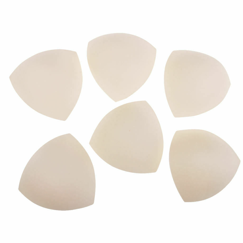 9 Pairs Soft Women's Triangle Bra Pads Inserts For Sports Bra Bikini