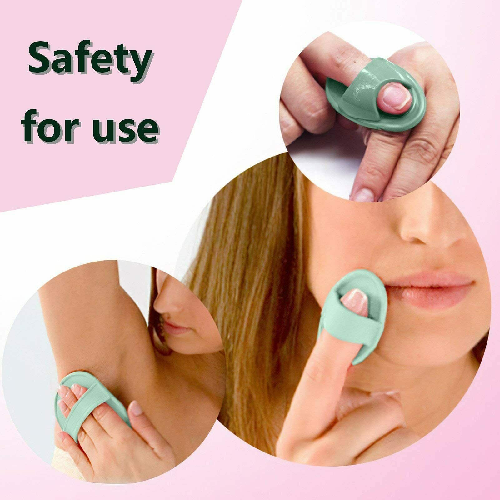 80pcs Arms Legs Hair Removal Pads Underarm Hair Exfoliator Patch Skin Care Tools