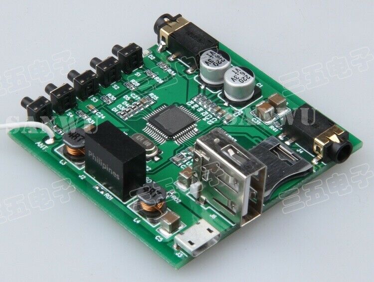 Bluetooth Audio Receiver USB DAC TF Card mp3 Decoding For Car/Home Speaker Refit