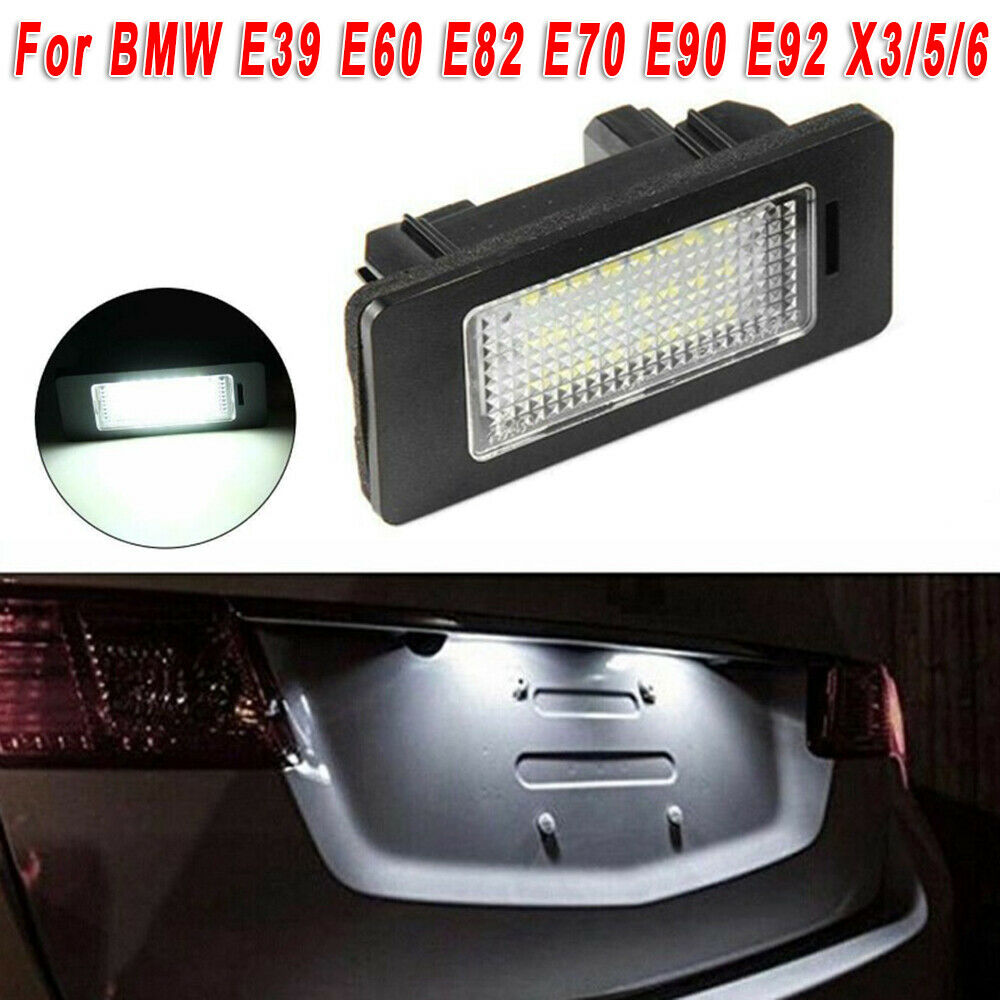 Error Free LED License Plate Light For BMW 135i 325i 328i 335i 528i 535i X3 X5