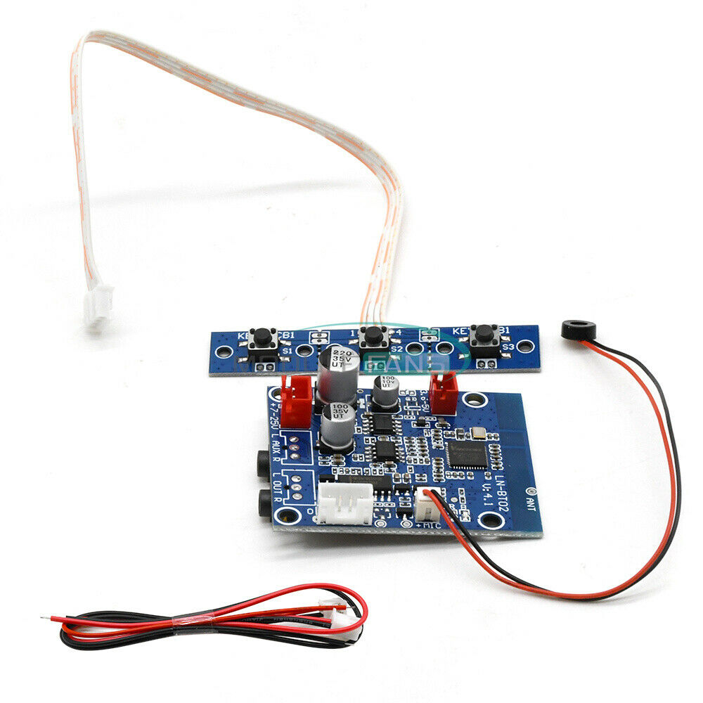 Bluetooth Audio Receiving Module DC3.6-30V 3.5MM Headphone Jack Input Output