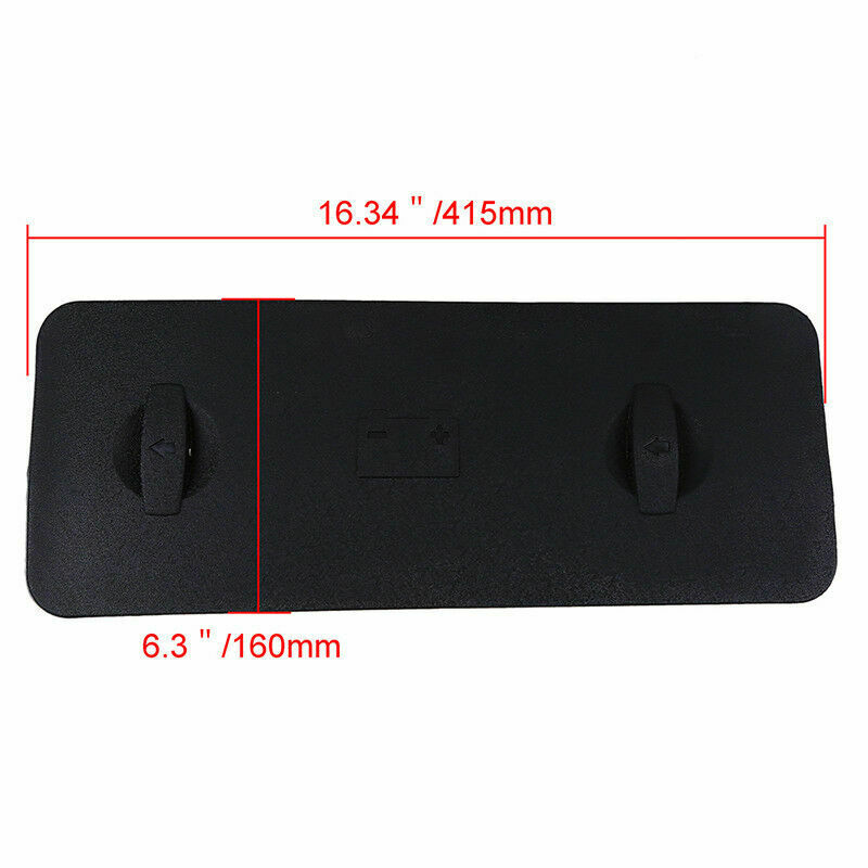 Black Battery Tray Cover 8E1819422A 01C Fit Audi A4 B6 B7 Sedan Avant Cabrio RS4