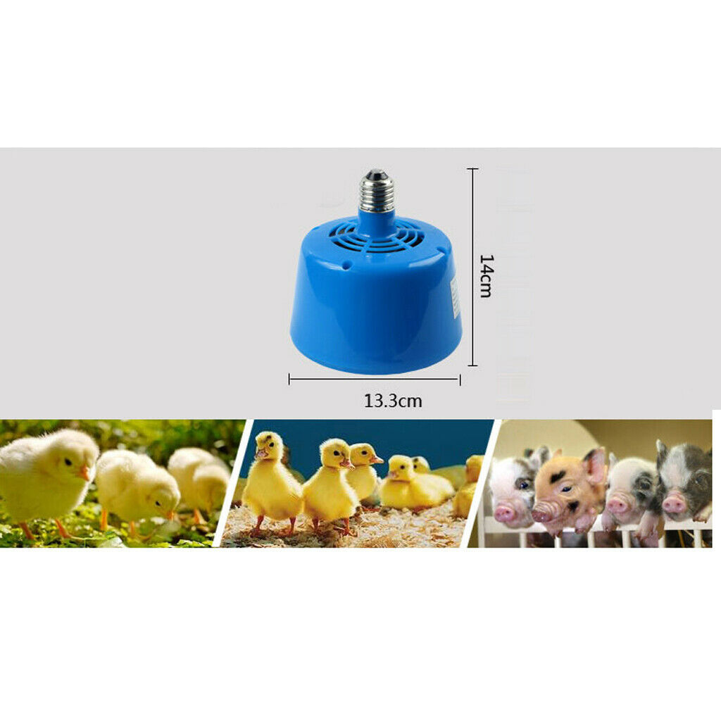 Pet Heater Lamp Poultry Heat Lamp Heat Lamp for Chicken, Duck, Piglet,