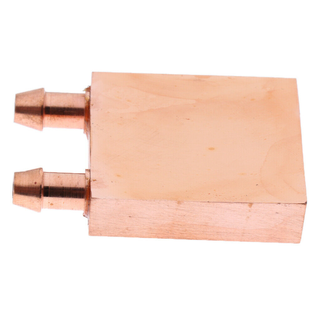 Copper Water Cooler Blocks CPU Liquid Radiator Heatsink 40x40mm TT4040A