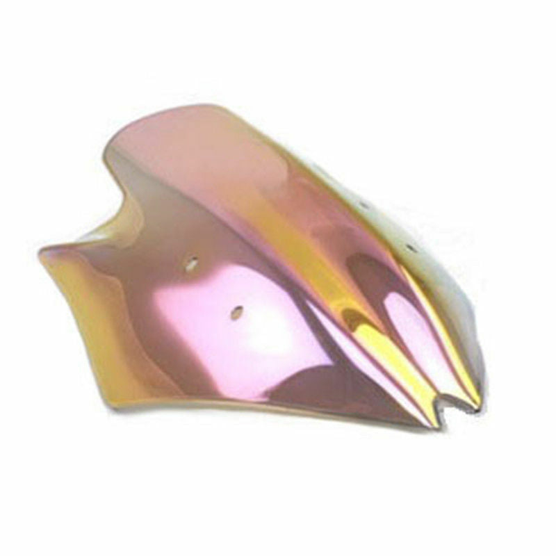 Iridium Double Bubble Motorbike Windshield Windscreen for Kawasaki Z1000 07-09