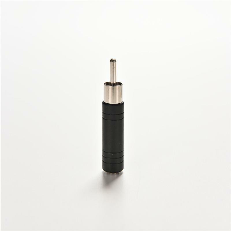 3.5mm Mono Female Jack to Phono RCA Male Plug Audio Adapt Converter Connec.l8