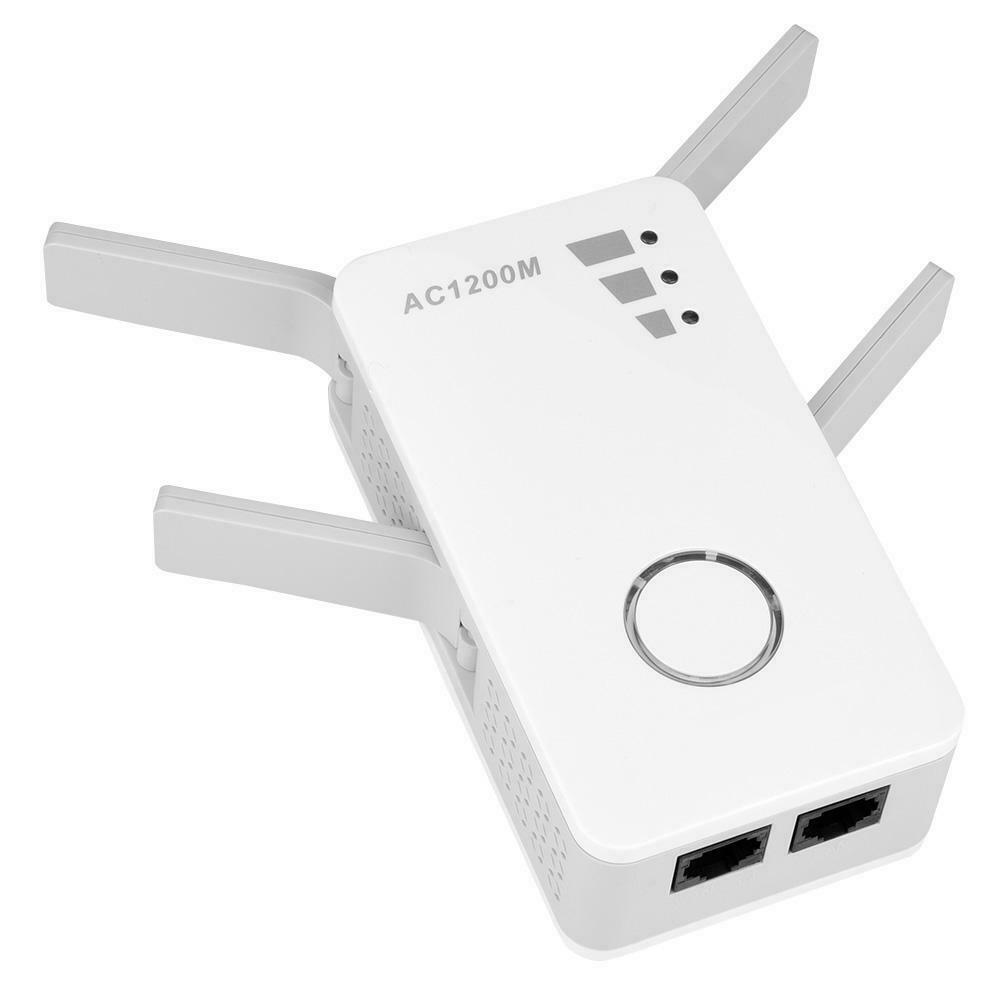 Mini Wireless-AC Wifi Dual Repeater Router Amplifier 1200M 802.11ac/b/g/n
