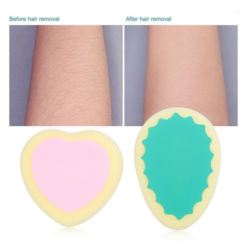 Popular Magic Painless Hair Removal Depilation Sponge Pad Remove Hair EpilatorX2