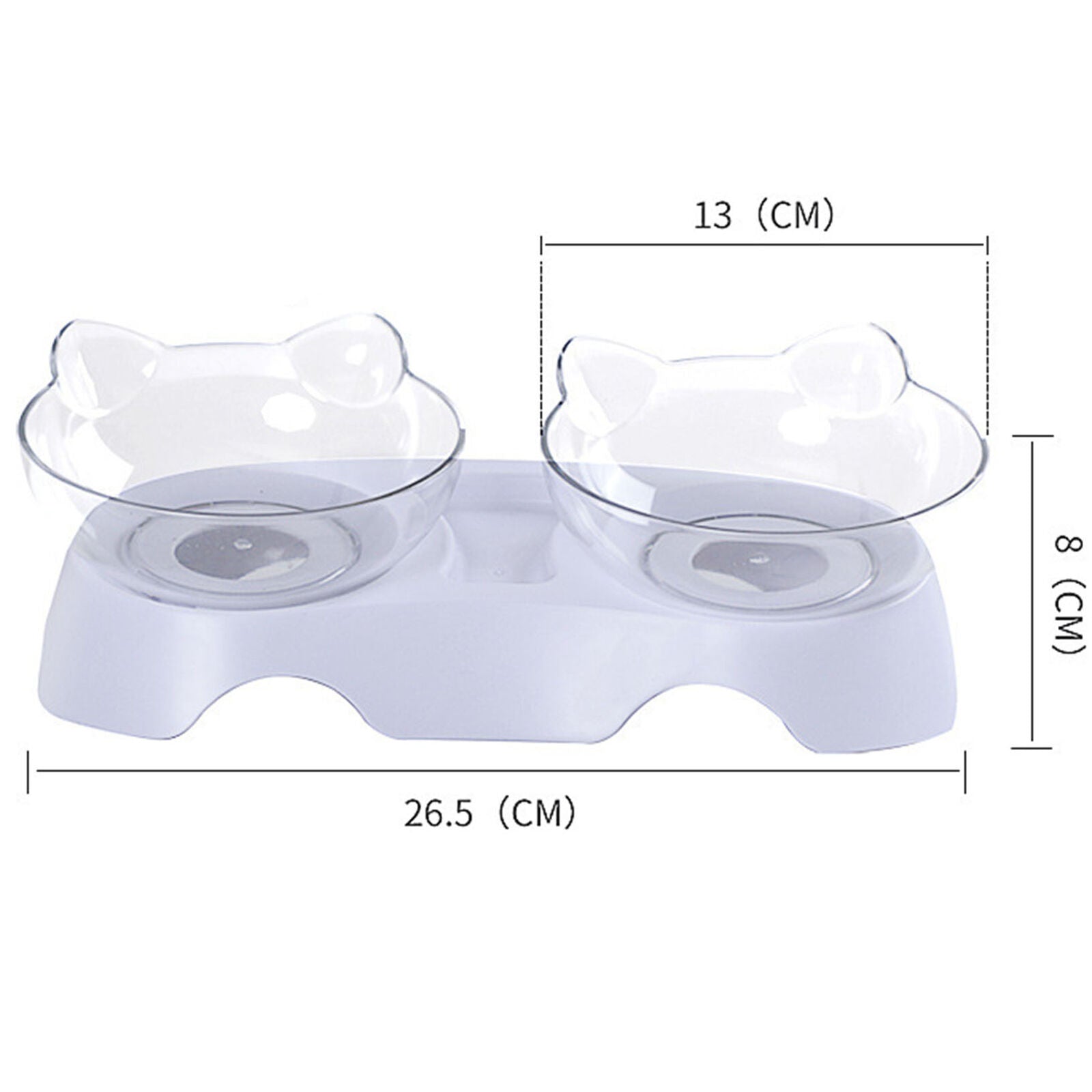 Anti-Vomiting Orthopedic Pet Cat Dog Bowl -High Quality