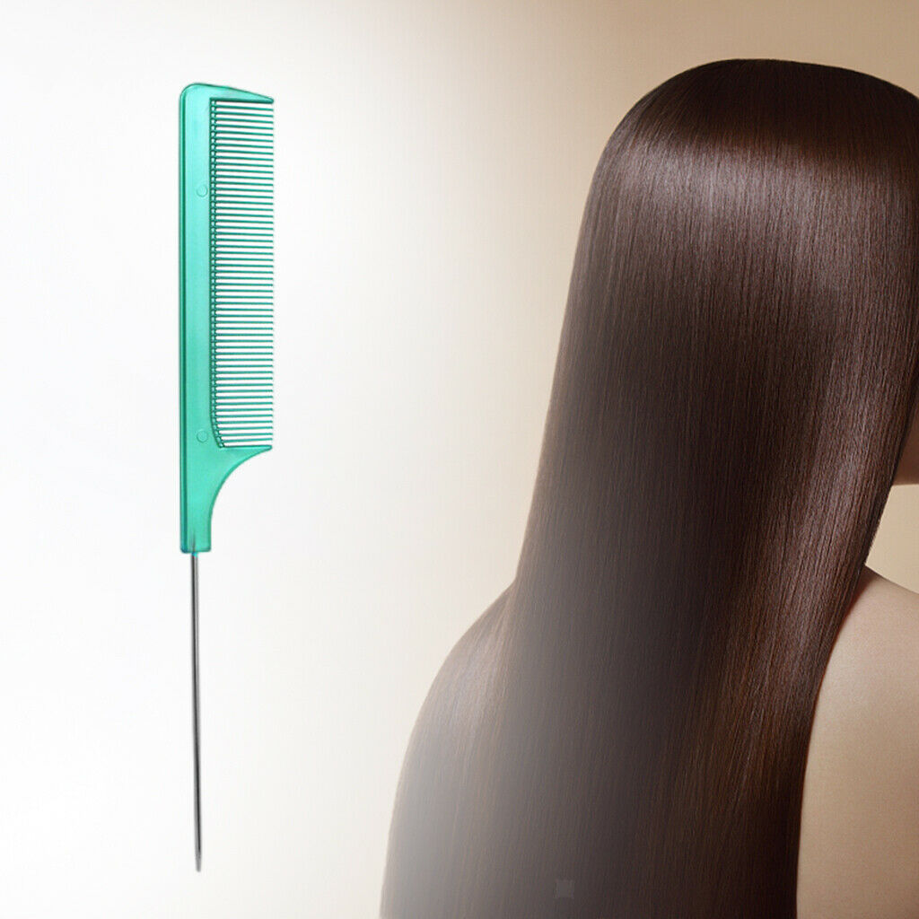 Heat Resistant Stainless Steel Combs for Hair Cutting Hairdressing Styling Hair