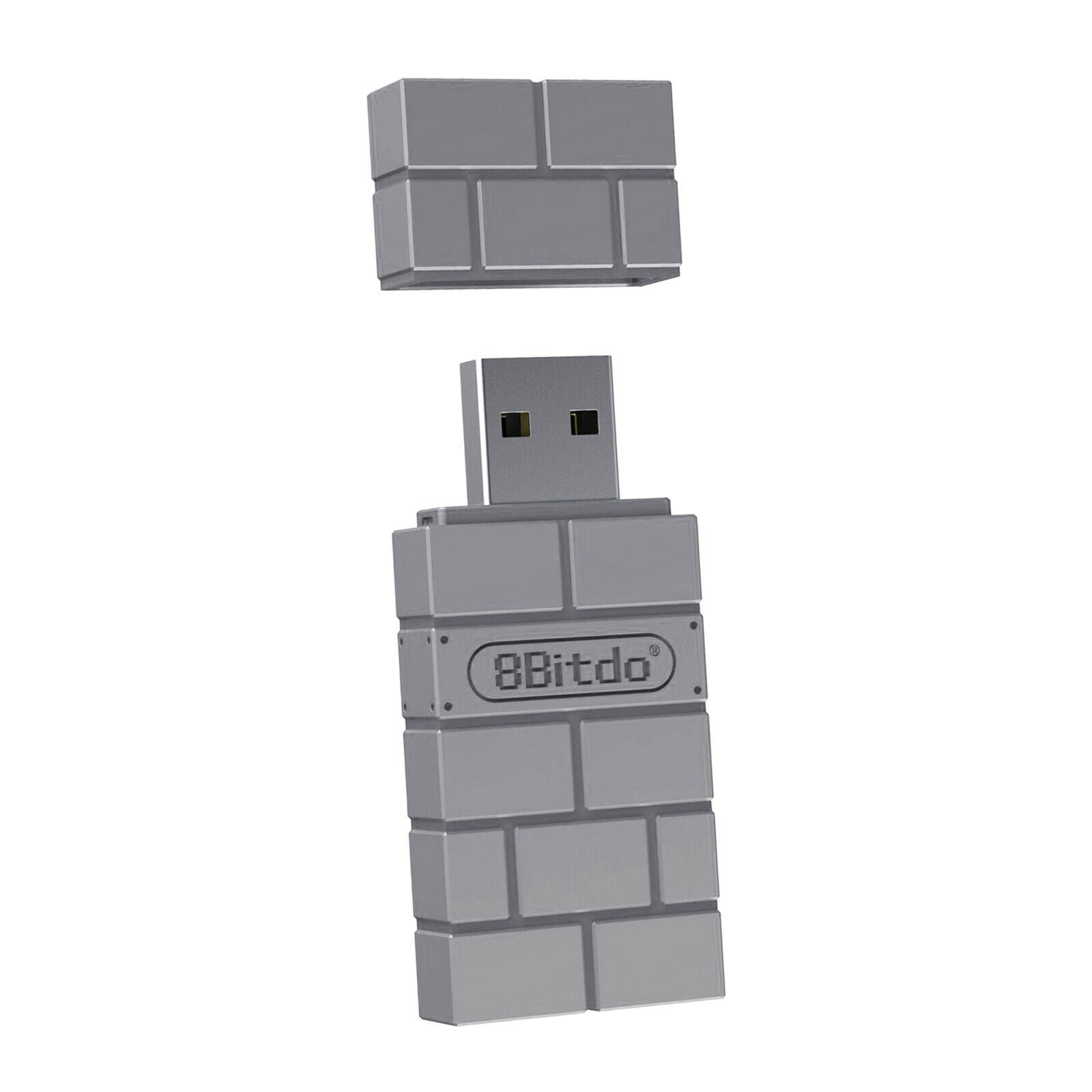 USB Wireless Receiver Adapter Converter for Nintendo Switch Controller Gray