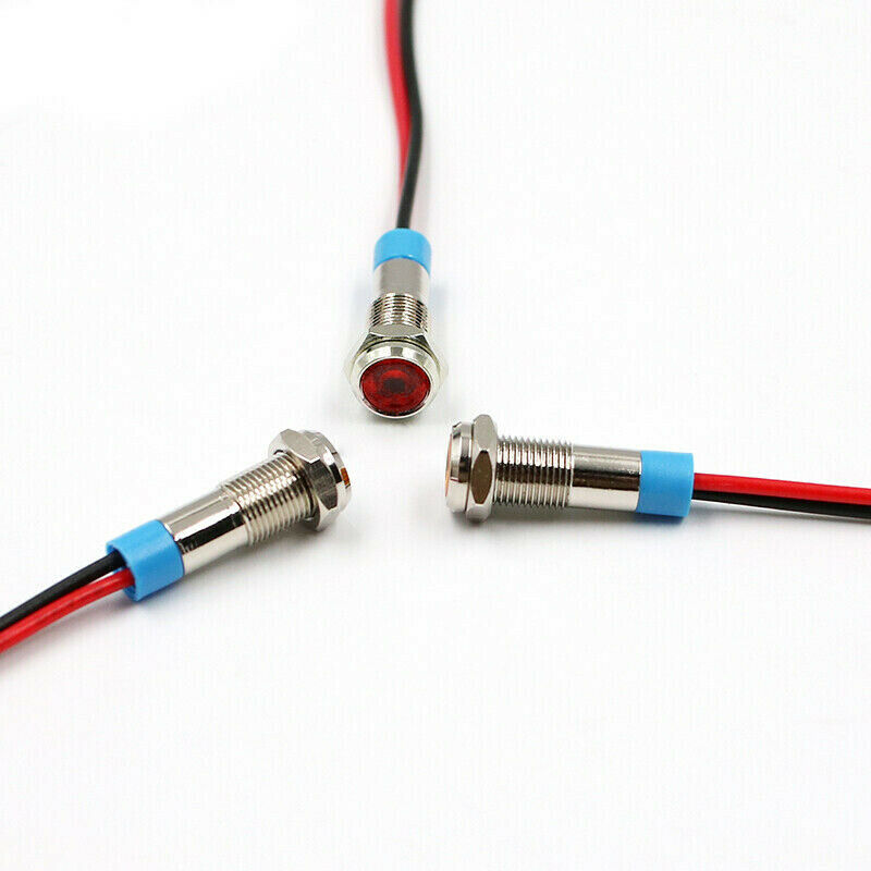 Ultra Small Cafe Racer Motorcycle RED LED Brake & Running Tail Lights
