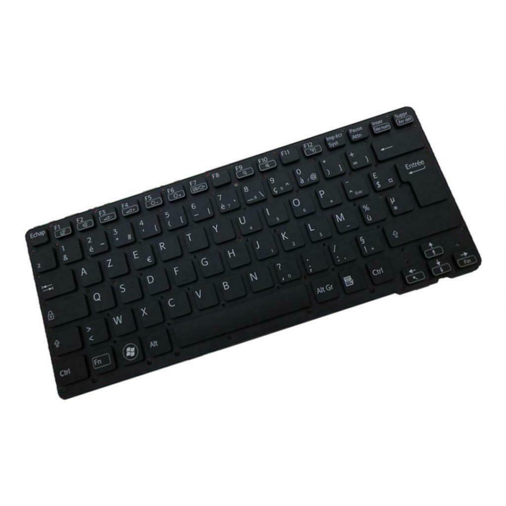 Replacement French Layout Keyobard Black NO Frame for Sony VPCCA Series