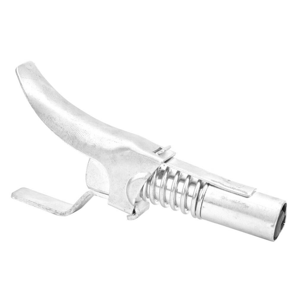 Professional 1/8in NPT Grease Gun Coupler Quick Release Lock Oil Gun Zerk Nozzle