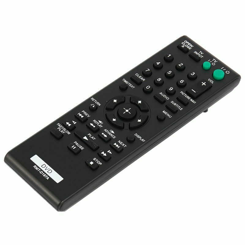 Rmt-D197A Smart Remote Control for Sony Dvd Dvp-Sr210 Dvp-Sr210P Dvp-Sr510H DvK3