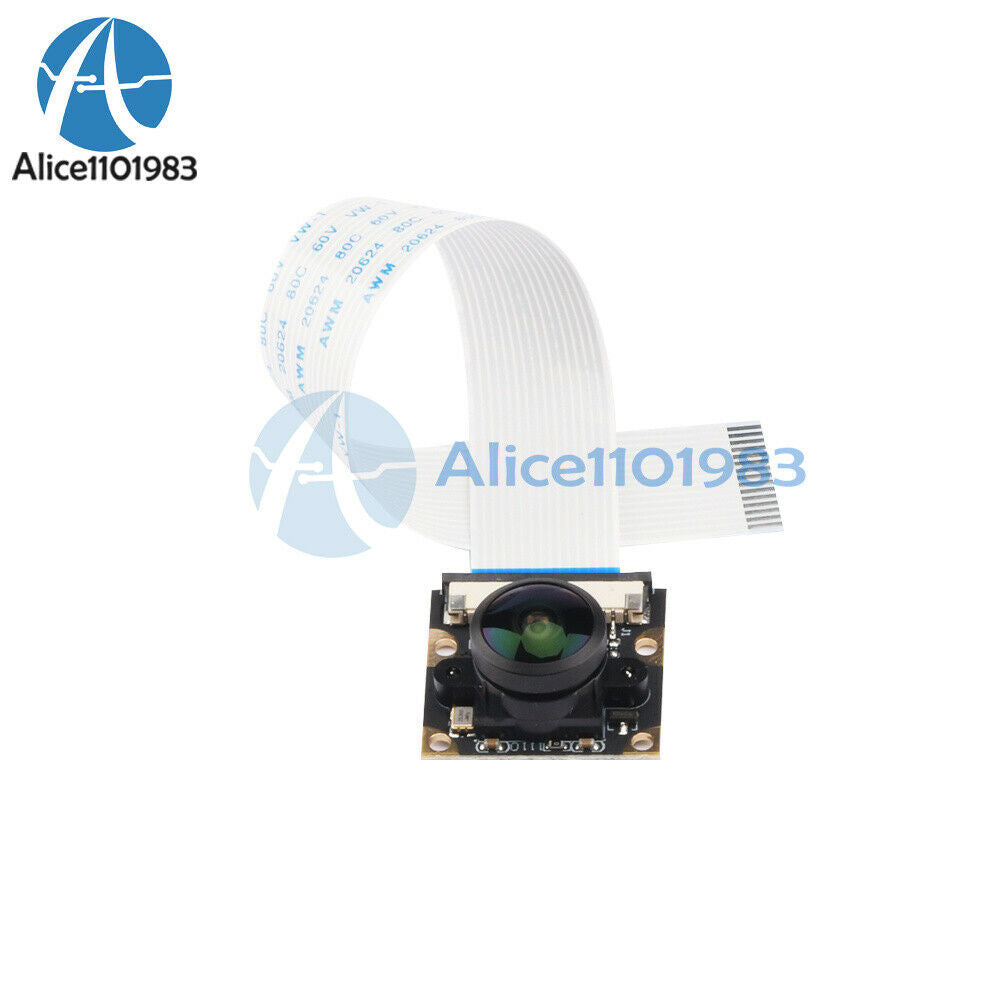 OV5647 5MP 160 Degree Fisheye Wide-angle Lens Camera Module for Raspberry Pi 3 4