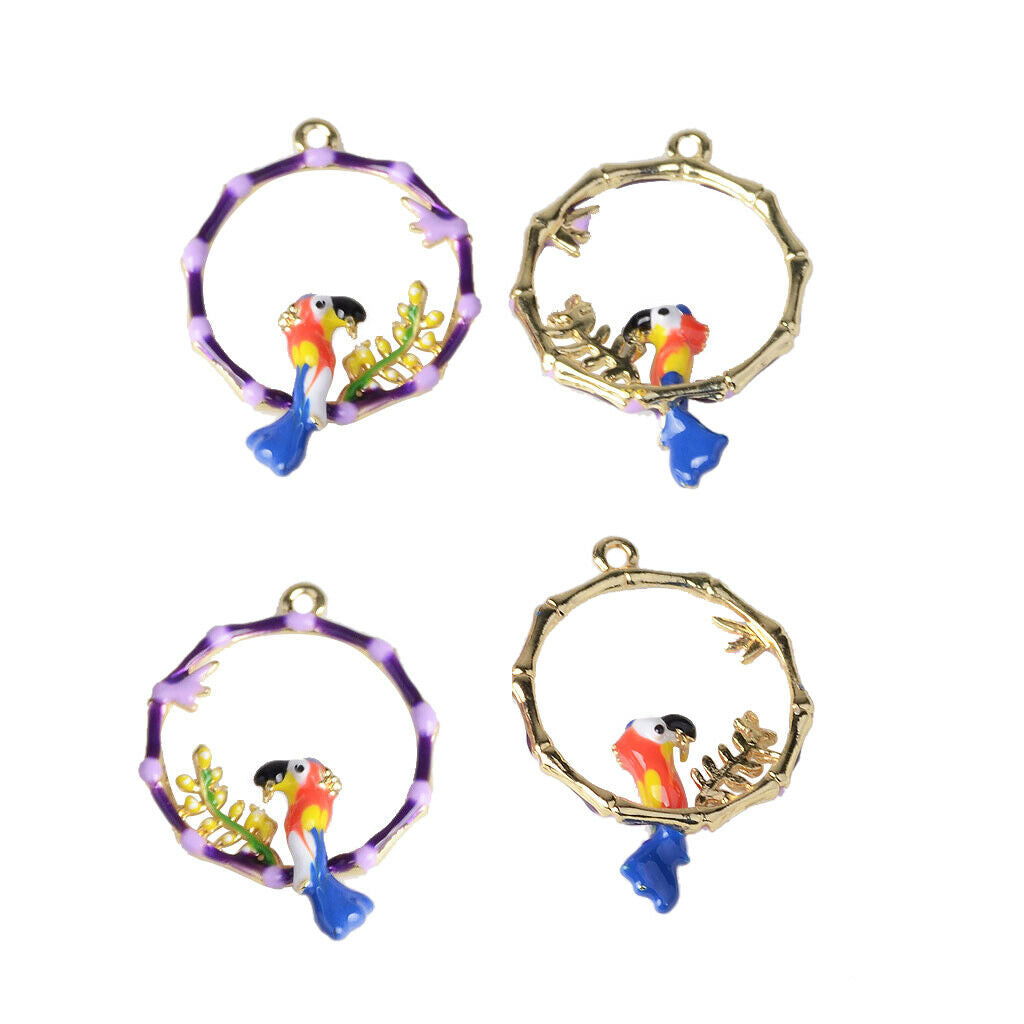 4 Pieces Alloys Garland DIY Charm Jewelry Finding