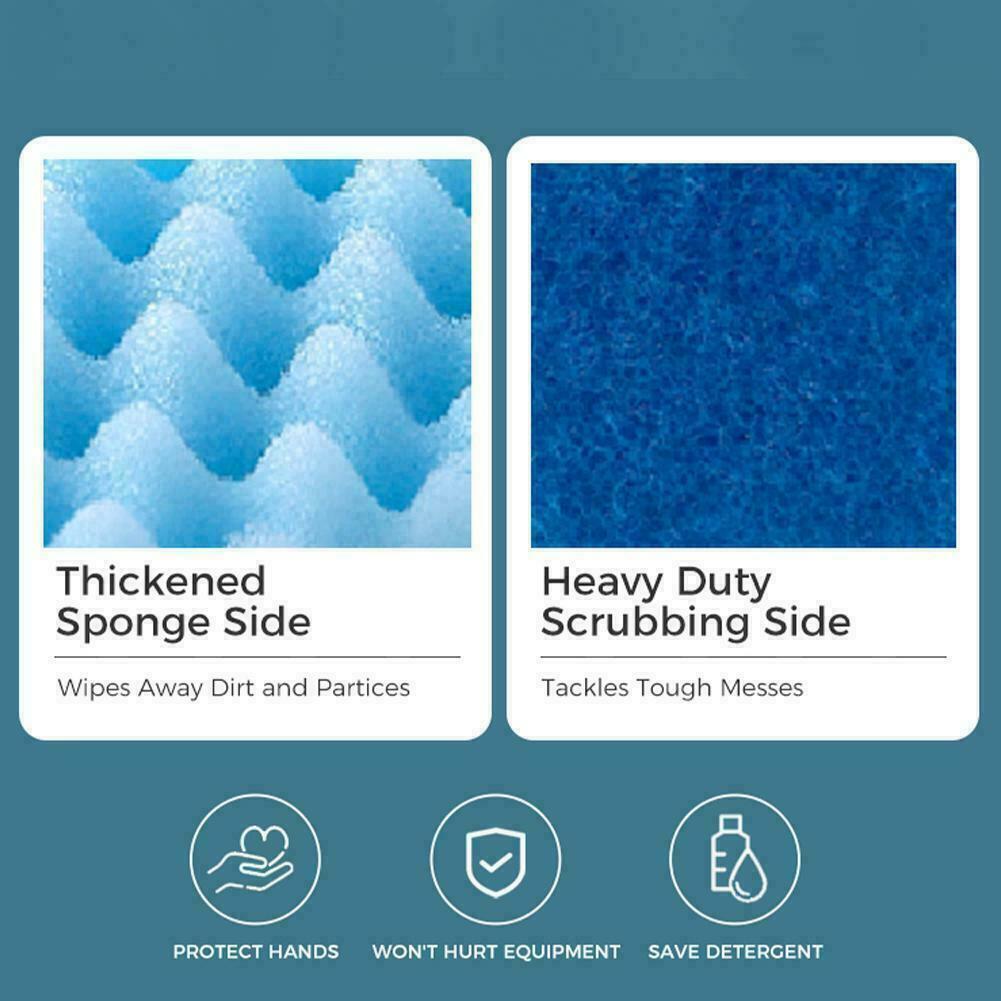 1xSponge Brush Dish Washing Cleaning Kitchen Pad Soap Tool Cleaner Y1V7