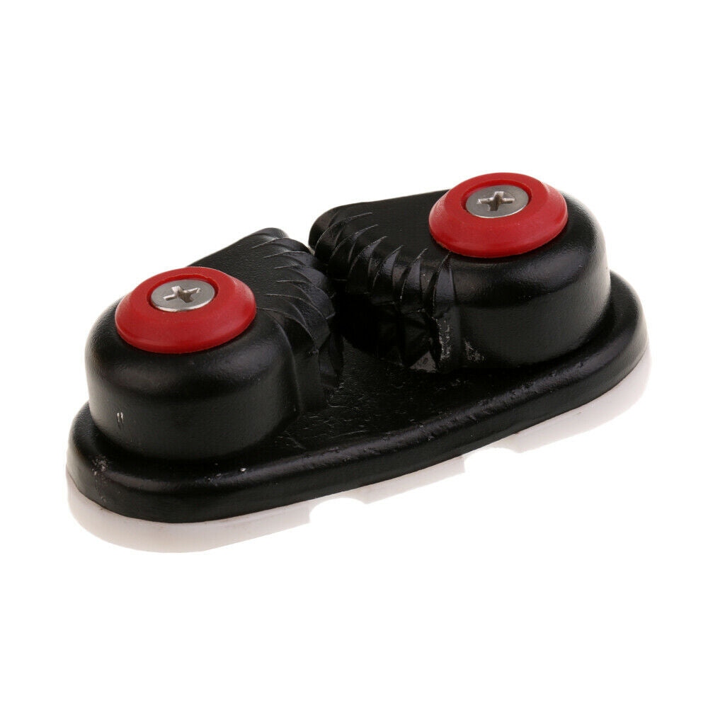 Plastic Sailboat Cam Cleat for Dia. 10-14mm Rope Sailing Canoe Fast Entry